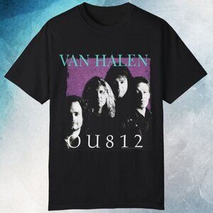 Van Halen OU812 Graphic T-Shirt Rock Band Music Fan Collector Tour Merch Shirt